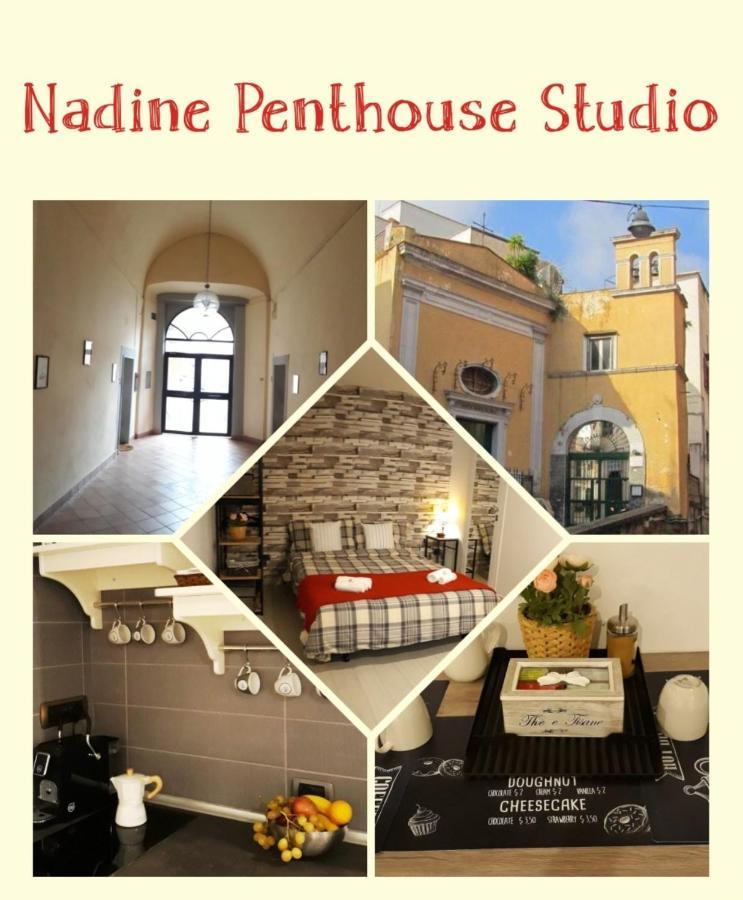 Nadine Penthouse Studio Apartment Naples Luaran gambar